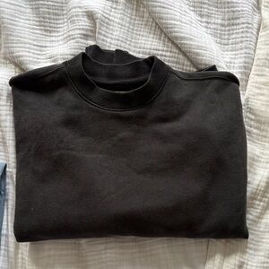 Washed Black Hollister Crewneck